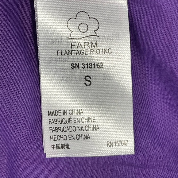 FARM Rio Purple and Multicolor Floral Dress - Picture 12 of 13